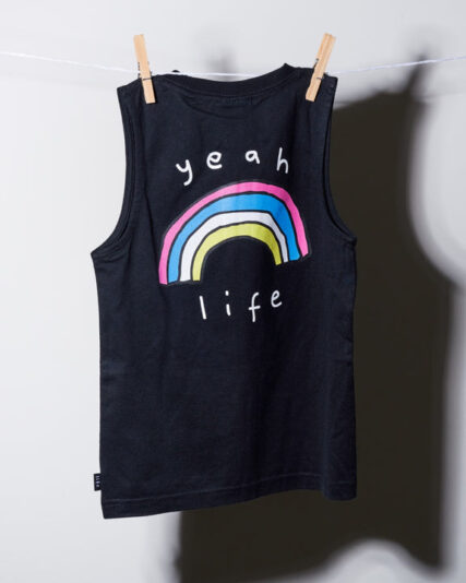 Yeah Life - Guns Out Kids Hemp Singlet