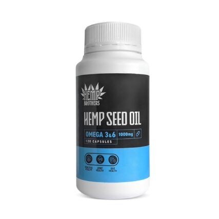 Hemp Brothers - Hemp Seed Oil Capsules x120