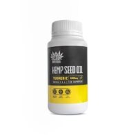 Hemp Brothers - Hemp Seed Oil and Tumeric Capsules x120