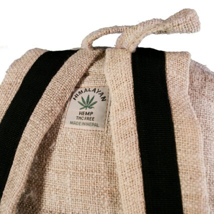 Dark Trip - Nepalese Hemp Backpack - Image 3