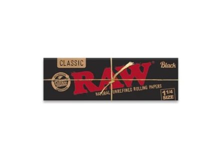 RAW - Black 1.25 Papers