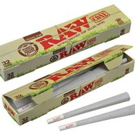 RAW - Organic Hemp Cones King Size 32 Pack