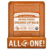 Dr Bronner's - Orange Ginger Organic Lip Balm - Boxed