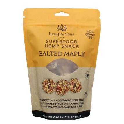 Hemptations Hemp Snack Salted Maple 200g