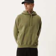Afends - All Day Hemp Pull On Hood Military