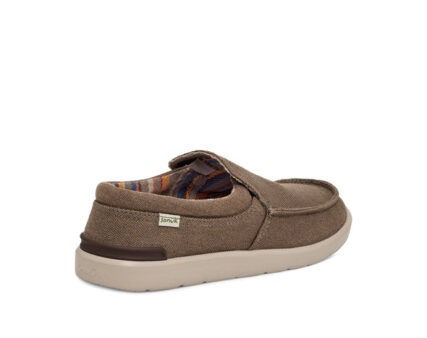 Sanuk - Mens Hangout Hemp Surfers Lite Brown