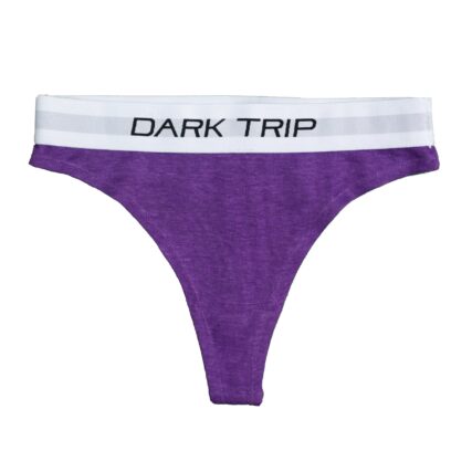 Dark Trip - 100% Hemp Thong Purple