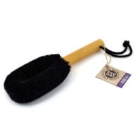 Ecomax large pet brush with new tag on white background