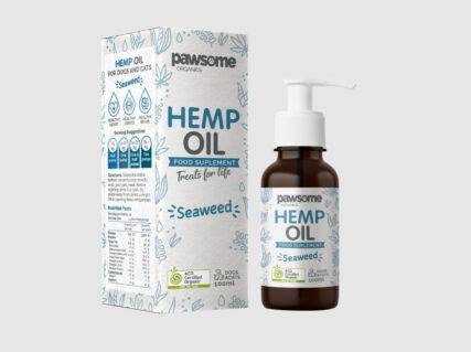 Pawsome Organics - Hemp Oil with Seaweed 100ml