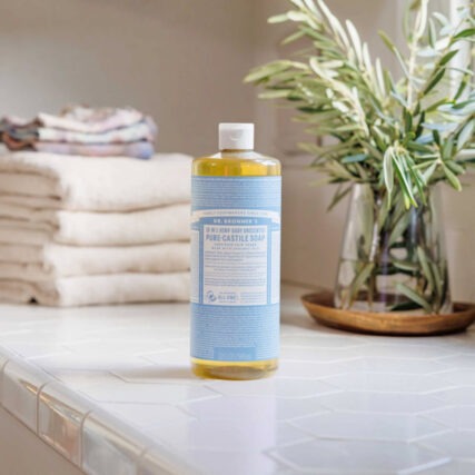 Dr Bronner's - Baby Unscented Pure Castile Soap 946ml