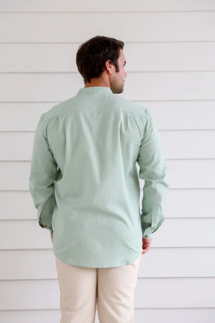 Braintree - Hemp Grandpa Shirt Mint - Image 4