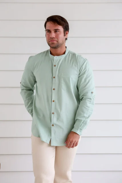 Braintree - Hemp Grandpa Shirt Mint