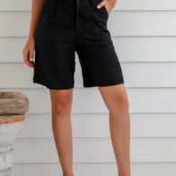 Braintree - Hemp Rayon Shorts Black