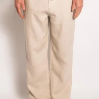 Braintree - Mens 100% Hemp Drawstring Pants Bone