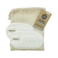 Ever Eco Reusable Facial Pads White 10pk with Bag