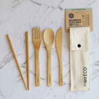 Ever Eco- Bamboo Cutlery Set With Chopsticks